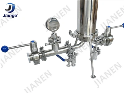 Single Filter Sanitè Lojman pou Manje ak bwason