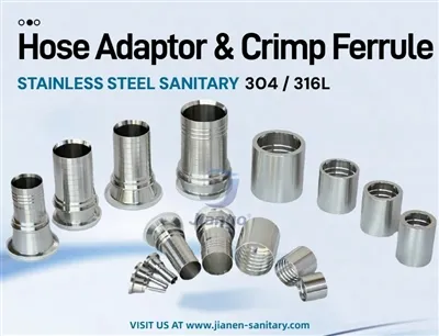 Sanitè Kawoutchou Adaptè & Crimp Ferrule